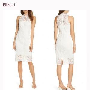 Eliza J - Illusion Lace Cocktail Dress - Size 04